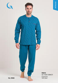 PIGIAMA UOMO M/L V60016 Tellini S.r.l. Wholesale Clothing